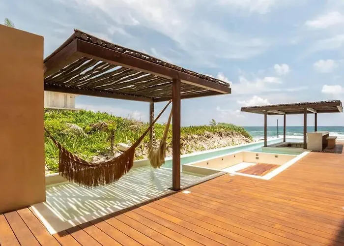 Luxury Beachfront Penthouse With Private Pool