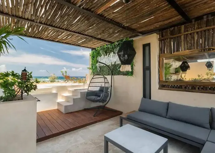 Apartamento Luxury Beachfront Penthouse With Private Pool Tulum