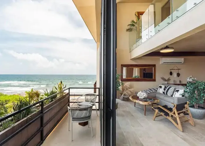 Apartamento Luxury Beachfront Penthouse With Private Pool Tulum