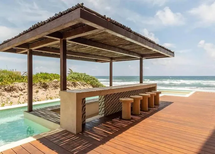 Luxury Beachfront Penthouse With Private Pool Tulum