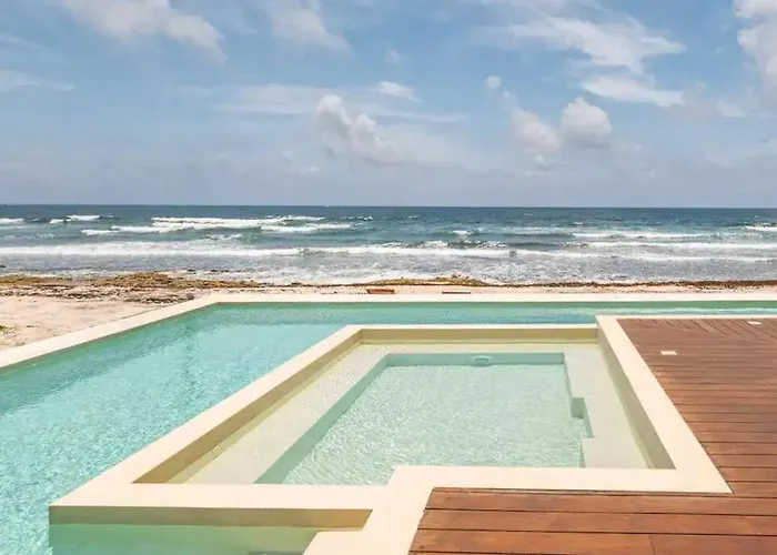 Luxury Beachfront Penthouse With Private Pool
