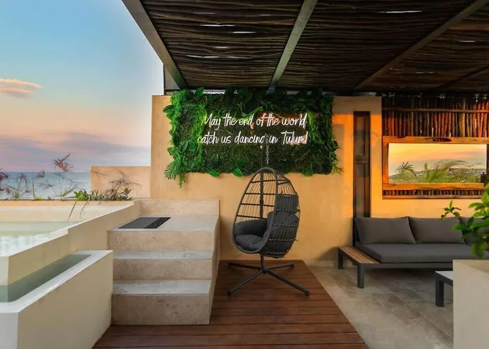Luxury Beachfront Penthouse With Private Pool